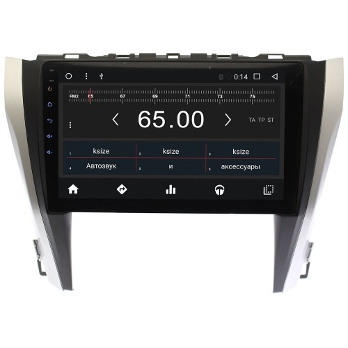 Штатная магнитола Wide Media WM-CF3012NC для Toyota Camry 2015+ Android 7.1.2