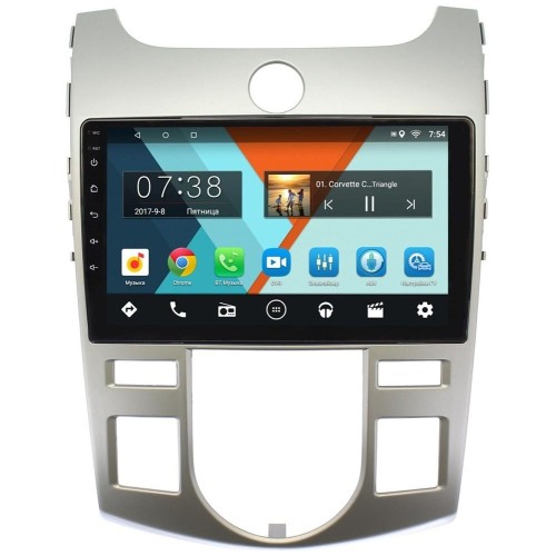 Штатная магнитола Wide Media MT9019MF для Kia Cerato II 2009-2013 на Android 6.0.1