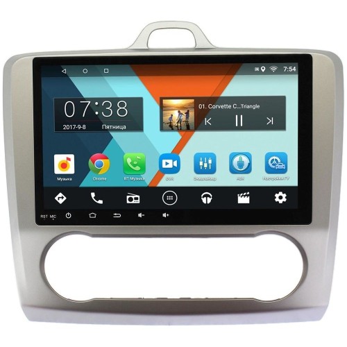Штатная магнитола Wide Media MT1015MF для Ford Focus II 2005-2008 на Android 6.0.1