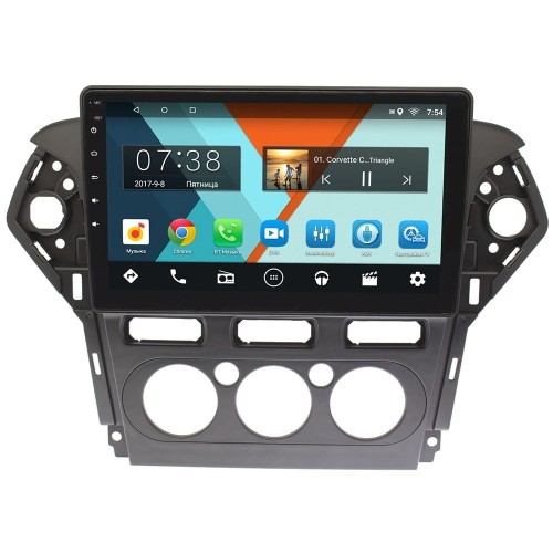 Штатная магнитола Wide Media MT1019MF для Ford Mondeo IV 2010-2015 с кондиционером на Android 6.0.1