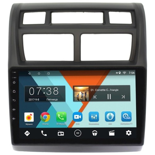 Штатная магнитола Kia Sportage II 2004-2010 Wide Media MT9049MF на Android 6.0.1