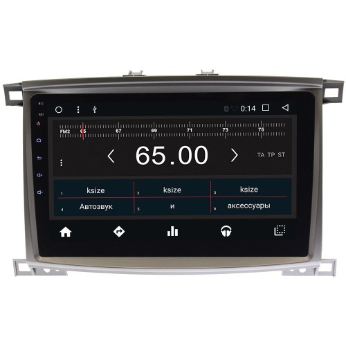 Штатная магнитола Wide Media WM-CF3065NC для Lexus LX II 470 2003-2007 Android 7