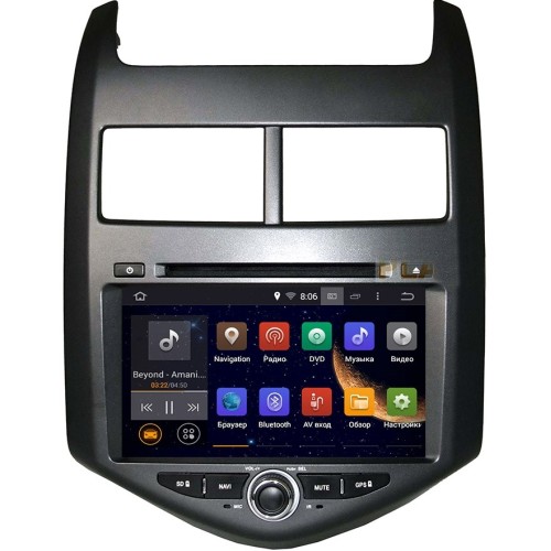Штатная магнитола для Chevrolet Aveo с 2011 года LeTrun 1575 Android 4.4.4