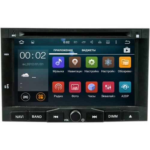 Штатная магнитола LeTrun 1836 для Citroen Berlingo на Android 5.1