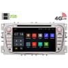 Штатная магнитола Ford universal LeTrun 1412 Android 6.0.1 7 дюймов (4G LTE 2GB)