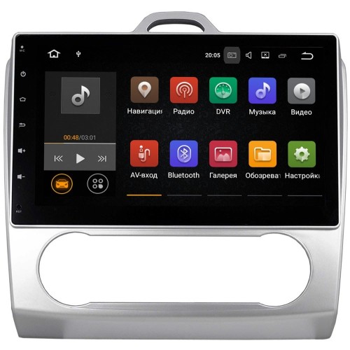 Штатная магнитола LeTrun 1930 Ford Focus II 2005-2010 (с климатом) на Android 7.1.1
