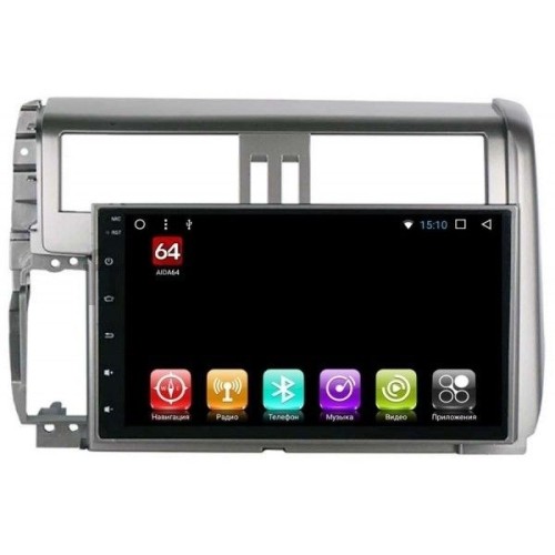 Штатная магнитола LeTrun 2053 Toyota Land Cruiser Prado 150 2013-2017 на Android 7.1.1 Allwinner T3