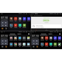 Штатная магнитола LeTrun 2030 Volkswagen Touareg 2002-2010, Multivan T5 2003-2015 Android 6.0.1 7 дюймов (4G LTE 2GB)