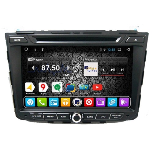 Штатная магнитола DayStar DS-8004HD для Hyundai Creta 2016+ на Android 9.0