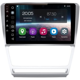 Магнитола FarCar S200 для Skoda Octavia II (A5) 2004-2013 на Android 8.0 (V005R)