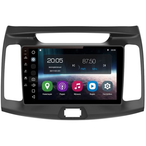 Магнитола FarCar S200 для Hyundai Elantra IV (HD) 2006-2011 на Android 8.0 (V036R)