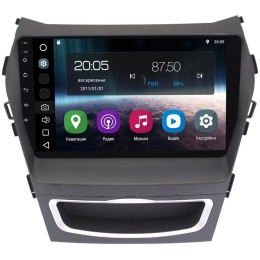 Магнитола FarCar S200 для Hyundai Santa Fe III 2012-2017 на Android 8.0 (V209R-DSP)