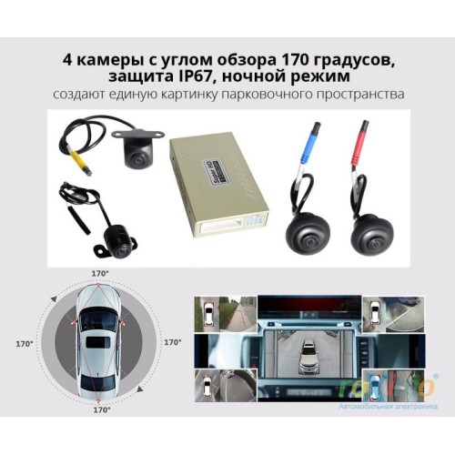 roXimo RBV-002 система кругового обзора 360