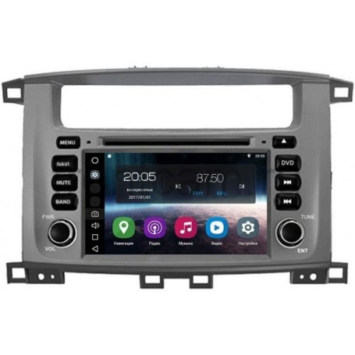 Магнитола FarCar S200 для Lexus LX II 470 2003-2007 на Android 8.0 (V457)
