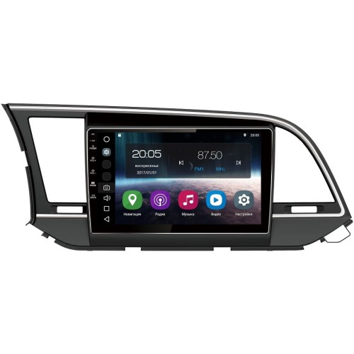 Магнитола FarCar S200 для Hyundai Elantra VI (AD) 2016-2017 на Android 8.0 (V581R)
