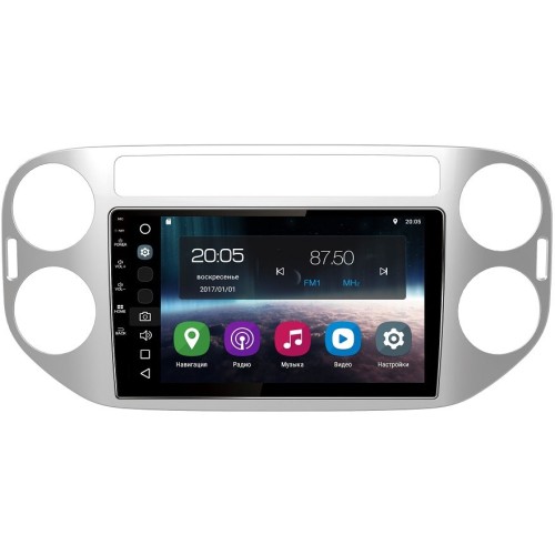 Магнитола FarCar S200 для Volkswagen Tiguan 2007-2016 на Android 8.0 (V489R-DSP)
