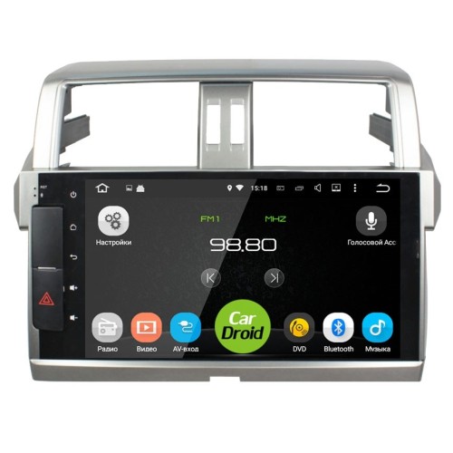 Штатная магнитола Roximo CarDroid RD-1116F Toyota Land Cruiser Prado 150 2013-2017 (Android 10.0) DSP