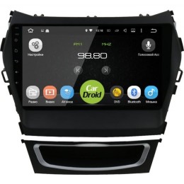 Штатная магнитола Roximo CarDroid RD-2019F для Hyundai Santa Fe III 2012-2019 (Android 10.0) DSP