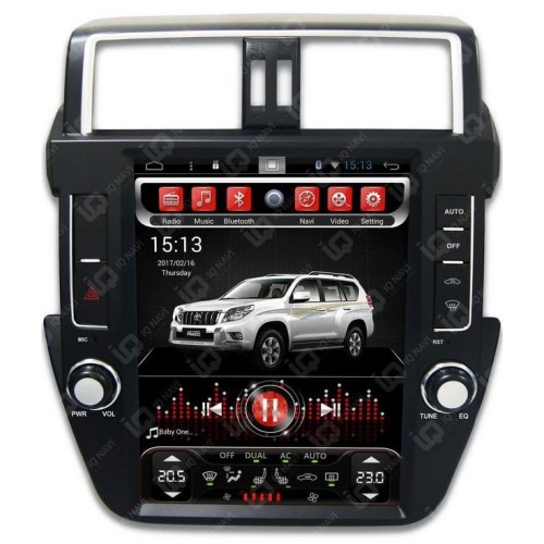 IQ NAVI T58-2912TS Toyota Land Cruiser Prado 150 2013-2017 на Android 7.1.2 Octa-Core (8 ядер) 12.1