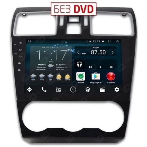 Штатная магнитола IQ NAVI T54-2705C Subaru Forester, Impreza на Android 6.0.1 Quad-Core (4 ядра) 9