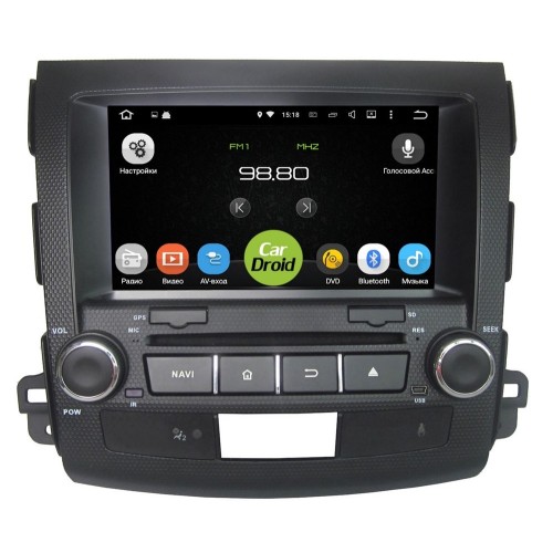 Штатная магнитола Roximo CarDroid RD-2606D для Citroen C-Crosser 2007-2013 (Android 10.0) DSP