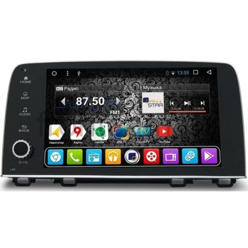 Штатная магнитола DayStar DS-7075HB для Honda CR-V V 2017-2018 на Android 9.0