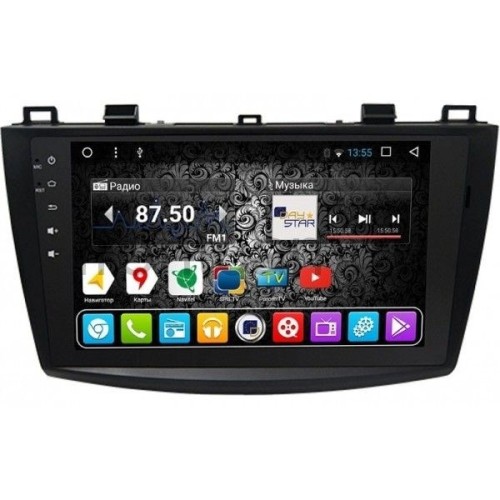 Штатная магнитола DayStar DS-7032HB для Mazda 3 (BL) 2009-2013 на Android 9.0