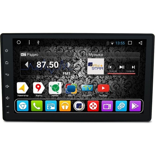 Штатная магнитола DayStar DS-8009HB для Toyota Hilux VIII 2015-2017 на Android 9.0