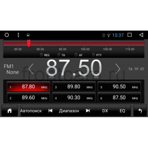 Штатное головное устройство MyDean D466 Toyota Camry V55 2014-2017