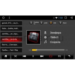 Штатное головное устройство MyDean D466 Toyota Camry V55 2014-2017
