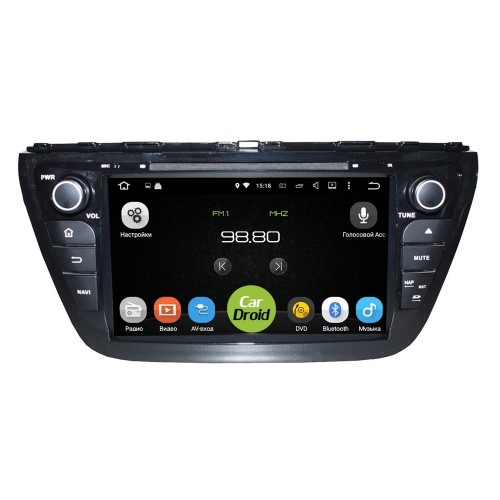 Штатная магнитола Roximo CarDroid RD-3501D для Suzuki SX4 2013-2022 (Android 9.0) DSP