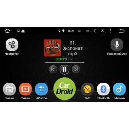 Штатная магнитола Roximo CarDroid RD-3701 для Volkswagen (Android 9.0)