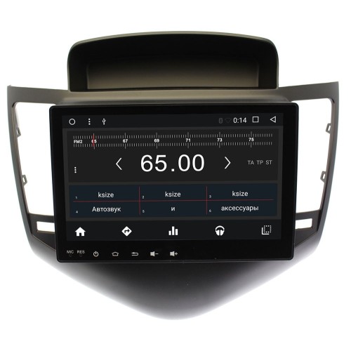 Штатная магнитола Wide Media WM-CF3057NB для Chevrolet Cruze 2008 - 2013 на Android 7.1.2