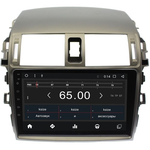 Штатная магнитола Wide Media WM-CF3007NC для Toyota Corolla 2007-2012 Android 7.1.2