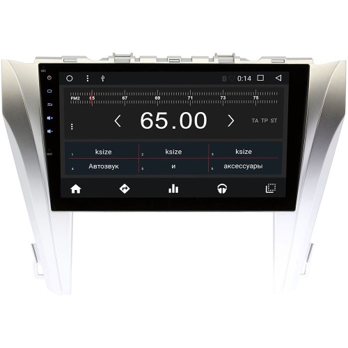 Штатная магнитола Wide Media WM-CF3012NB для Toyota Camry 2015+ Android 7.1.2
