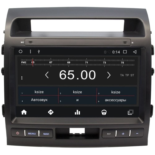 Штатная магнитола Wide Media WM-CF3036NB для Toyota Land Cruiser 200 2007-2015 Android 7.1.2