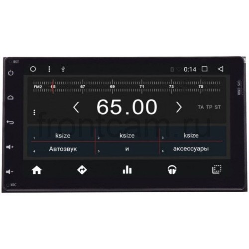 Штатная магнитола Wide Media WM-KR9008NC для Toyota Corolla XI 2016-2017 Android 7.1.2