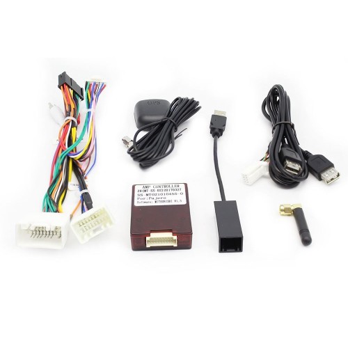 Штатная магнитола Wide Media WM-CF3052NC для Mitsubishi Outlander II (XL) 2006-2012 Android 7.1.2