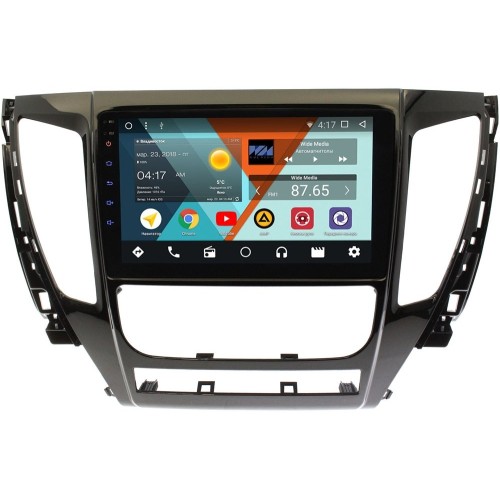 Штатная магнитола Wide Media WM-CF3112NC для Mitsubishi Pajero Sport III 2015-2017 Android 7.1.2