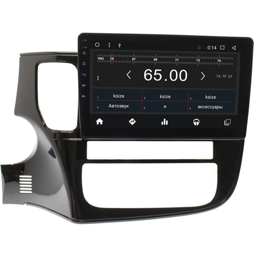 Штатная магнитола Wide Media WM-CF3080NC для Mitsubishi Outlander III 2013-2020 Android 7.1.2