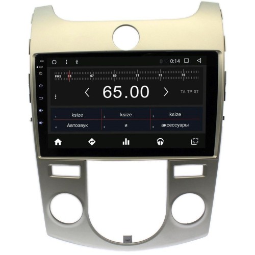 Штатная магнитола Wide Media WM-CF3064NB для Kia Cerato II 2009-2013 с кондиционер на Android 7.1.2