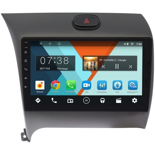 Штатная магнитола Kia Cerato III 2013-2017 Wide Media MT9013MF на Android 6.0.1 для авто без камеры