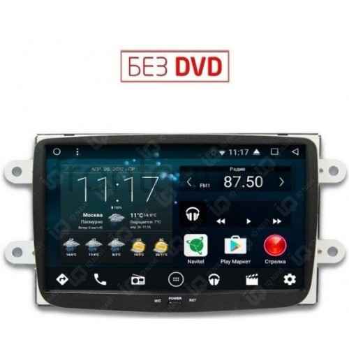 IQ NAVI T58-2401 Renault Duster, Sandero II, Logan II, Kaptur (2011-2017) на Android 8.1.0 Octa-Core (8 ядер) 8 дюймов;