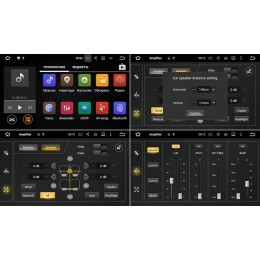 Головное устройство Chrysler 300C, Sebring, Town Country 2006-2016 LeTrun 2139 на Android 7.1.1