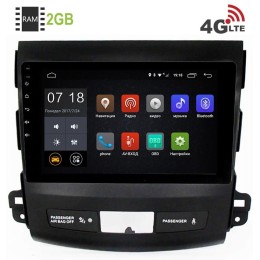 Штатная магнитола Peugeot 4007 2007-2012 LeTrun 1944 Android 6.0.1 9 дюймов (4G LTE 2GB)