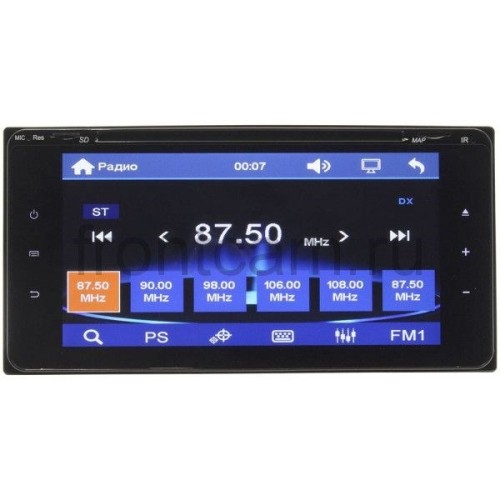 Штатная магнитола Ksize DV-J6931GPS для Toyota, Daihatsu универсальная (200x100 мм)