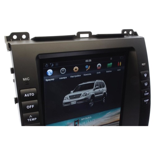 Штатная магнитола Ksize DVA-CF3115KE для Lexus GX 2002-2009 Android 4.4.2