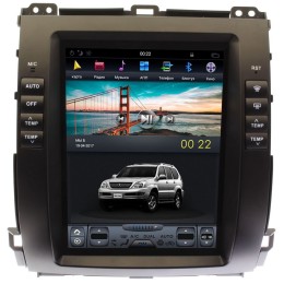 Штатная магнитола Ksize DVA-CF3115KE для Toyota LC Prado 120 2002-2009 Android 4.4.2