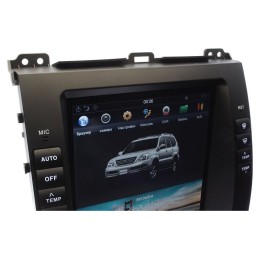 Штатная магнитола Ksize DVA-CF3115KE для Toyota LC Prado 120 2002-2009 Android 4.4.2