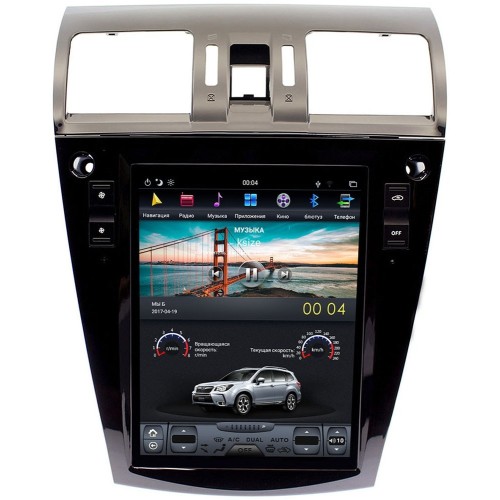 Штатная магнитола Ksize DVA-CF3133NE для Subaru Forester IV, Impreza IV, XV I 2011-2016 Android 7